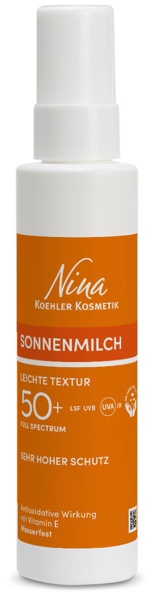 Nina Koehler Kosmetik Sonnenmilch LSF 50+ 250 ml